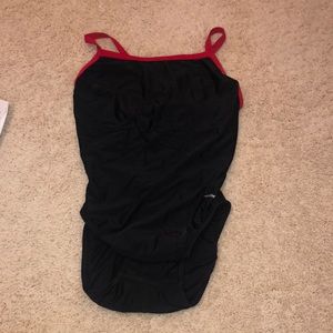 Sporti black one piece swim suit